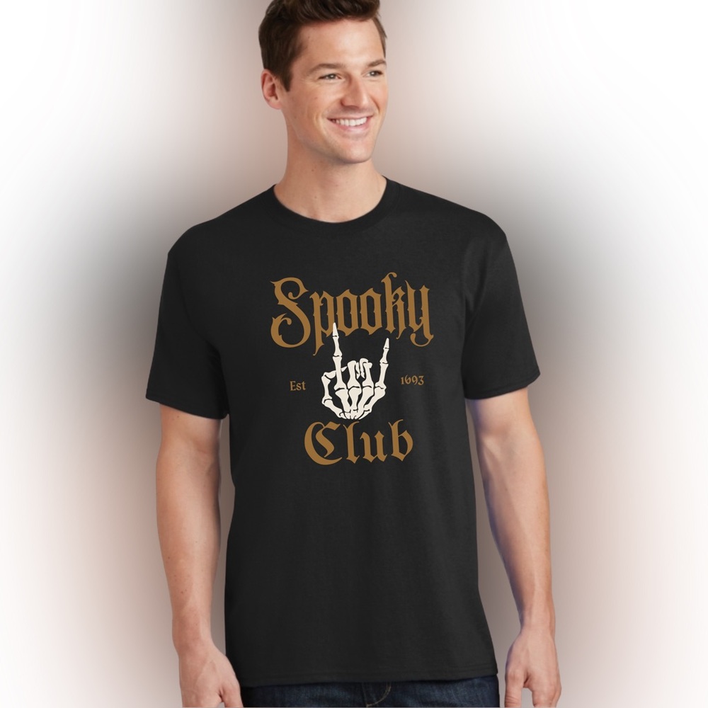 Bella Canvas Black Halloween Graphic Tee